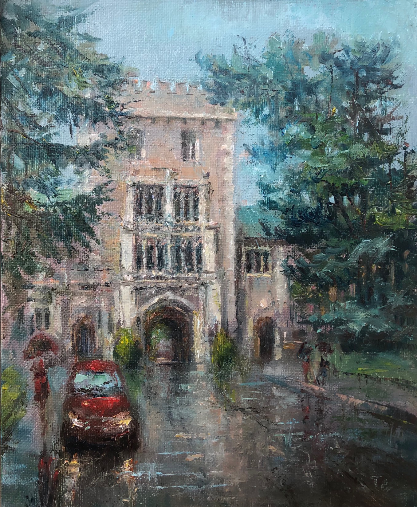 Vassar College, Rainy Day 